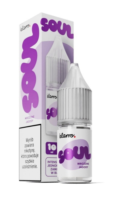 Liquid Klarro Soul 10ml 20mg salt - Mrożone Jagody (A25) Liquid Klarro Soul 10ml 20mg salt - Mrożone Jagody (A25)