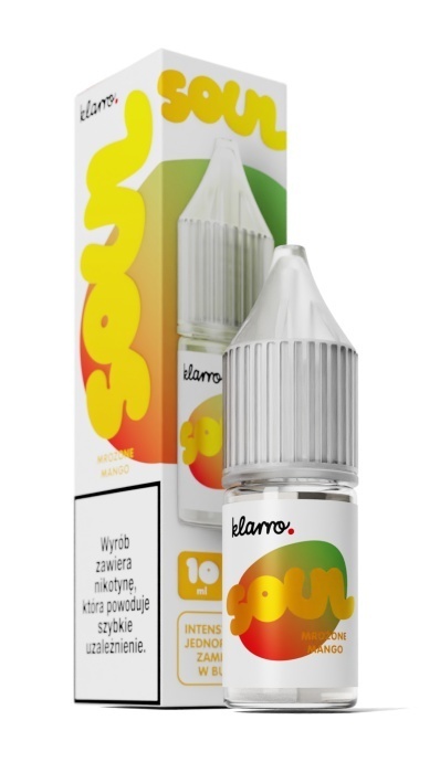 Liquid Klarro Soul 10ml 20mg salt - Mrożone Mango (A25)