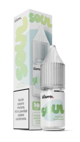 Liquid Klarro Soul 10ml 20mg salt - Mrożone Winogrono (A25)