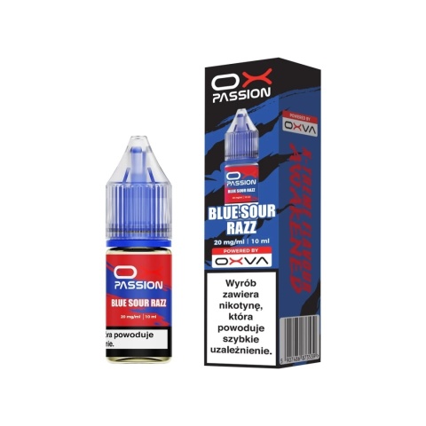 Liquid OXVA OX Passion Salt - Blue Sour Razz 20mg (A25)