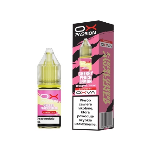 Liquid OXVA OX Passion Salt - Cherry Peach Lemon 20mg (A25) Liquid OXVA OX Passion Salt - Cherry Peach Lemon 20mg (A25)