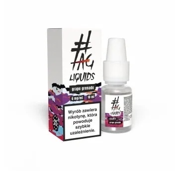 Liquid #TAG 10ml - Grape Grenade 6mg (A25) Liquid #TAG 10ml - Grape Grenade 6mg (A25)