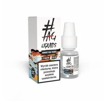 Liquid #TAG 10ml - Sweet Ice Fruits 6mg (A25) Liquid #TAG 10ml - Sweet Ice Fruits 6mg (A25)