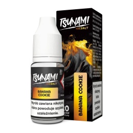 Liquid Tsunami NicSalt - 10ml Banana Cookie 20mg (A25)