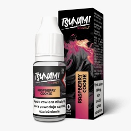 Liquid Tsunami NicSalt - 10ml Raspberry Cookie 20mg (A25)