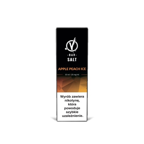 Liquid VBar Salt 10ml - Apple Peach Ice 20mg (A25) Liquid VBar Salt 10ml - Apple Peach Ice 20mg (A25)