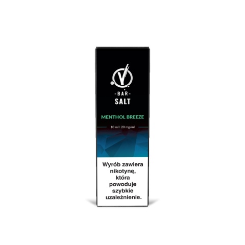 Liquid VBar Salt 10ml - Menthol Breeze 20mg (A25)