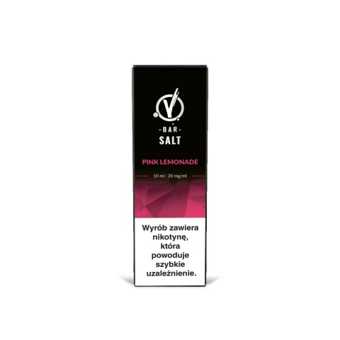 Liquid VBar Salt 10ml - Pink Lemonade 20mg (A25) Liquid VBar Salt 10ml - Pink Lemonade 20mg (A25)