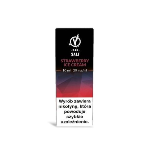 Liquid VBar Salt 10ml - Strawberry Ice Cream 20mg (A25) Liquid VBar Salt 10ml - Strawberry Ice Cream 20mg (A25)
