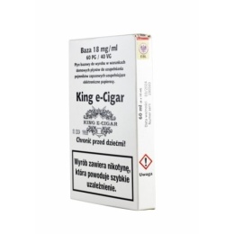 Shot Baza King e-Cigar 60ml 60/40 - 18mg 6x10ml (A25)