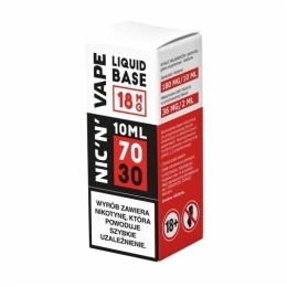 Shot Baza NIC'N'VAPE 10ml 70/30 - 18mg (A25)