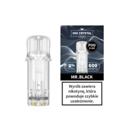 Wkład Crystal Plus Mr Black 20mg 600+ (A25) Wkład Crystal Plus Mr Black 20mg 600+ (A25)