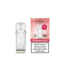 Wkład Crystal Plus Strawberry Burst 20mg 600+ (A25) Wkład Crystal Plus Strawberry Burst 20mg 600+ (A25)