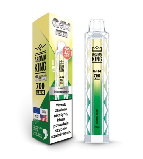 Aroma King GEM LUX 700 20mg - Gummy Bear (A25)