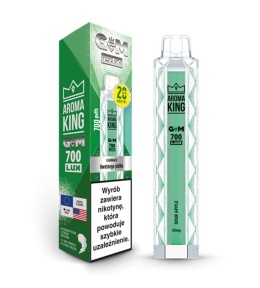 Aroma King GEM LUX 700 20mg - Sour Apple (A25)