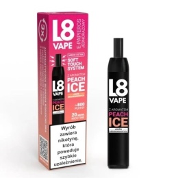 L8 Vape 800puff 20mg - Peach Ice (A25)