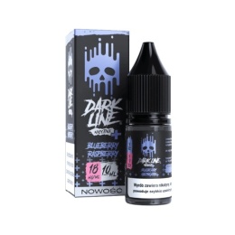 Liquid Dark Line Nicotine+ 10ml - Blueberry Rasp 18mg (A25)