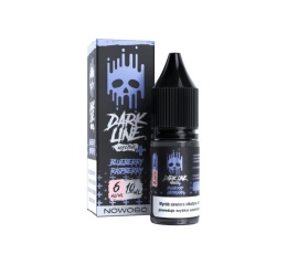 Liquid Dark Line Nicotine+ 10ml - Blueberry Rasp 6mg (A25)