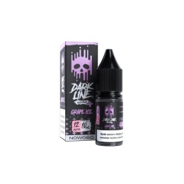 Liquid Dark Line Nicotine+ 10ml - Grape Ice 12mg (A25)