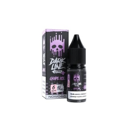 Liquid Dark Line Nicotine+ 10ml - Grape Ice 6mg (A25)