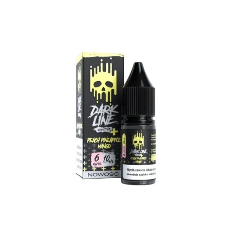 Liquid Dark Line Nicotine+ 10ml - Peach Pineapple Mango 6mg (A25) Liquid Dark Line Nicotine+ 10ml - Peach Pineapple Mango 6mg (A25)
