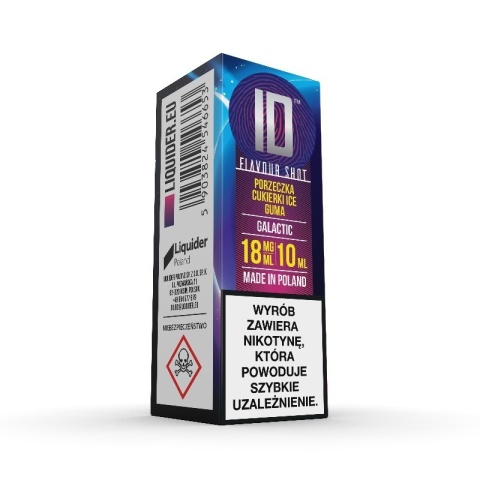 Liquid ID - 10ml Galactic 18mg (A25) Liquid ID - 10ml Galactic 18mg (A25)