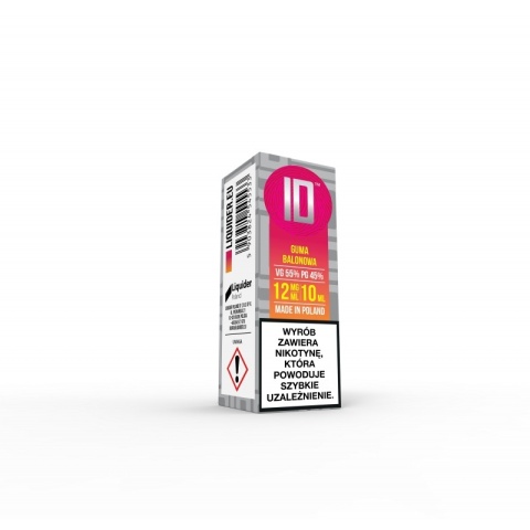 Liquid ID - 10ml Guma Balonowa 12mg (A25) Liquid ID - 10ml Guma Balonowa 12mg (A25)