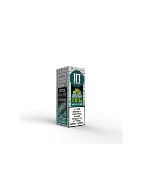 Liquid ID - 10ml Guma Miętowa 18mg (A25)