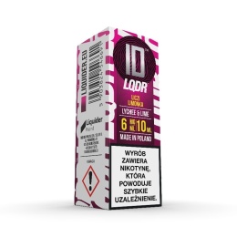 Liquid ID - 10ml Lychee & Lime 6mg (A25)