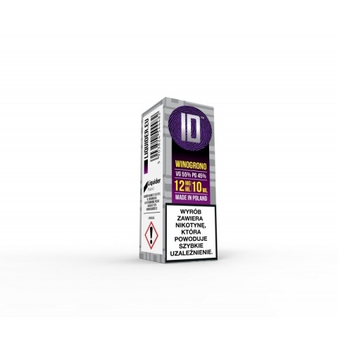 Liquid ID - 10ml Winogrono 12mg (A25) Liquid ID - 10ml Winogrono 12mg (A25)