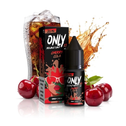 Liquid Only Double Salt 10ml - Cherry Cola 20mg (A25) Liquid Only Double Salt 10ml - Cherry Cola 20mg (A25)