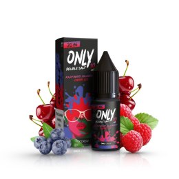 Liquid Only Double Salt 10ml - Raspberry Blueberry Cherry Ice (A25)