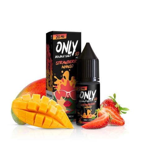 Liquid Only Double Salt 10ml - Strawberry Mango 20mg (A25) Liquid Only Double Salt 10ml - Strawberry Mango 20mg (A25)