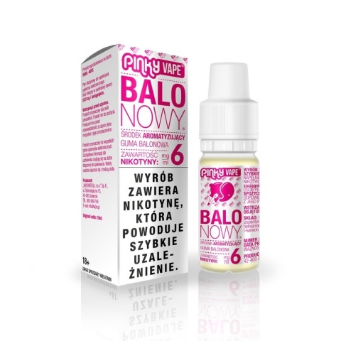 Liquid Pinky Vape - Balonowy 6mg 10ml (A25) Liquid Pinky Vape - Balonowy 6mg 10ml (A25)