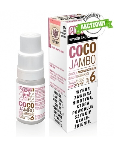 Liquid Pinky Vape - Coco Jambo 6mg 10ml (A25) Liquid Pinky Vape - Coco Jambo 6mg 10ml (A25)