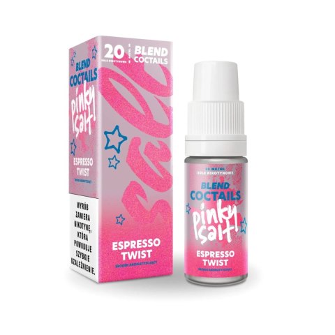 Liquid Pinky Vape Coctails Salt 10ml - Espresso Twist 20mg (A25)