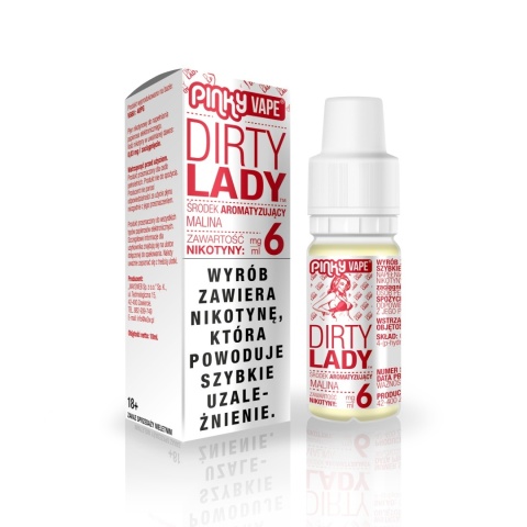 Liquid Pinky Vape - Dirty Lady 6mg 10ml (A25)