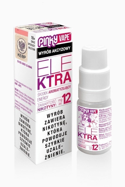 Liquid Pinky Vape - Elektra 12mg 10ml (A25)