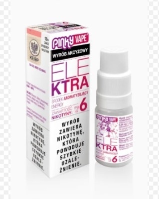 Liquid Pinky Vape - Elektra 6mg 10ml (A25)