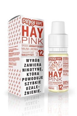 Liquid Pinky Vape - Hay Pink 12mg 10ml (A25)