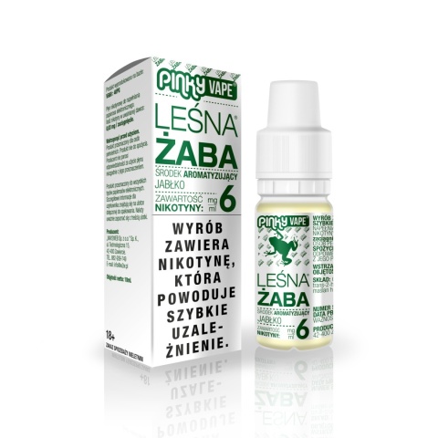 Liquid Pinky Vape - Leśna Żaba 6mg 10ml (A25) Liquid Pinky Vape - Leśna Żaba 6mg 10ml (A25)