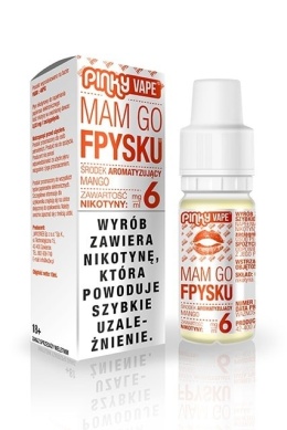 Liquid Pinky Vape - Mam Go Fpysku 6mg 10ml (A25)
