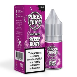 Liquid Pukka Juice 10ml - Berry Blaze 20mg salt (A25)