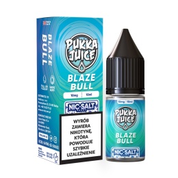Liquid Pukka Juice 10ml - Blaze Bull 20mg salt (A25)