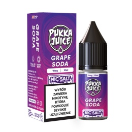 Liquid Pukka Juice 10ml - Grape Soda 20mg salt (A25)