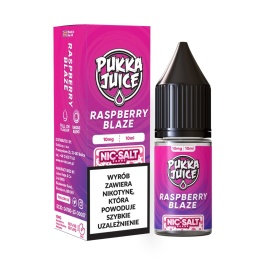 Liquid Pukka Juice 10ml - Raspberry Blaze 20mg salt (A25)