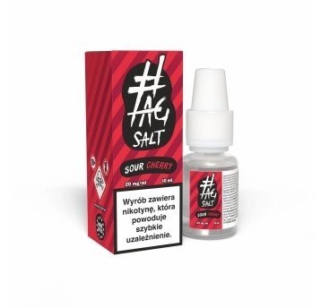 Liquid #TAG Sour Salt 10ml - Cherry 20mg (A25) Liquid #TAG Sour Salt 10ml - Cherry 20mg (A25)