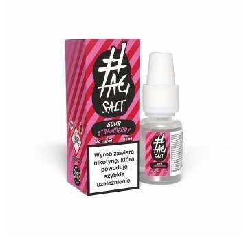 Liquid #TAG Sour Salt 10ml - Strawberry 20mg (A25) Liquid #TAG Sour Salt 10ml - Strawberry 20mg (A25)