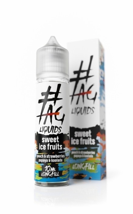 Longfill Hasztag TAG 10/60ml - Sweet Ice Fruits (A25)