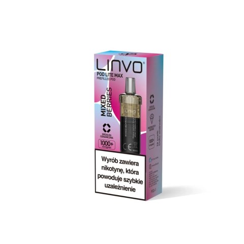 Wkład Vbar Linvo Pod Lite MAX - Mixed Berries 20mg (A25) Wkład Vbar Linvo Pod Lite MAX - Mixed Berries 20mg (A25)
